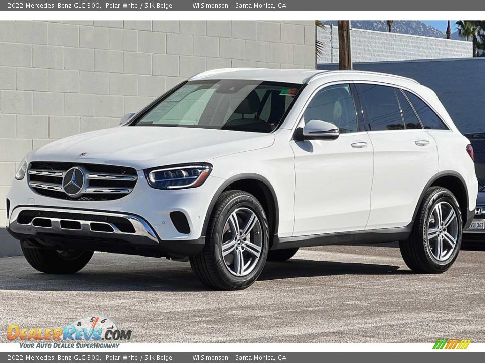 2022 Mercedes-Benz GLC 300 Polar White / Silk Beige Photo #8