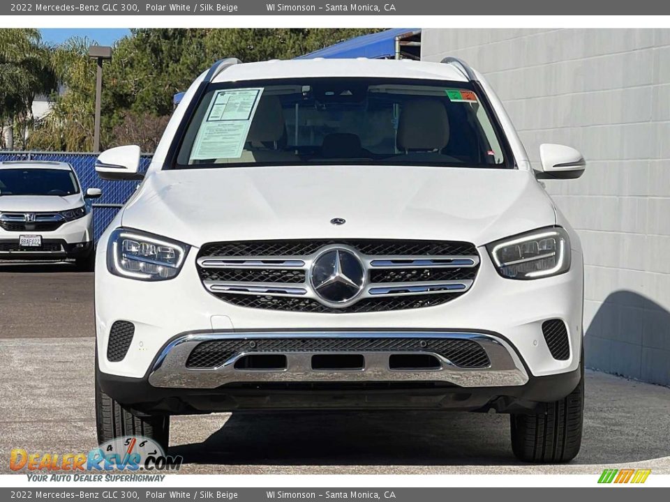 2022 Mercedes-Benz GLC 300 Polar White / Silk Beige Photo #9