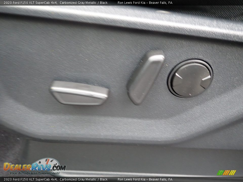 2023 Ford F150 XLT SuperCab 4x4 Carbonized Gray Metallic / Black Photo #15