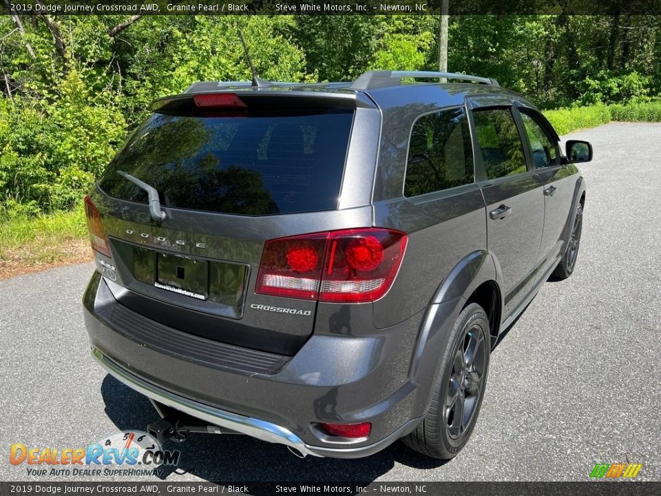 2019 Dodge Journey Crossroad AWD Granite Pearl / Black Photo #6