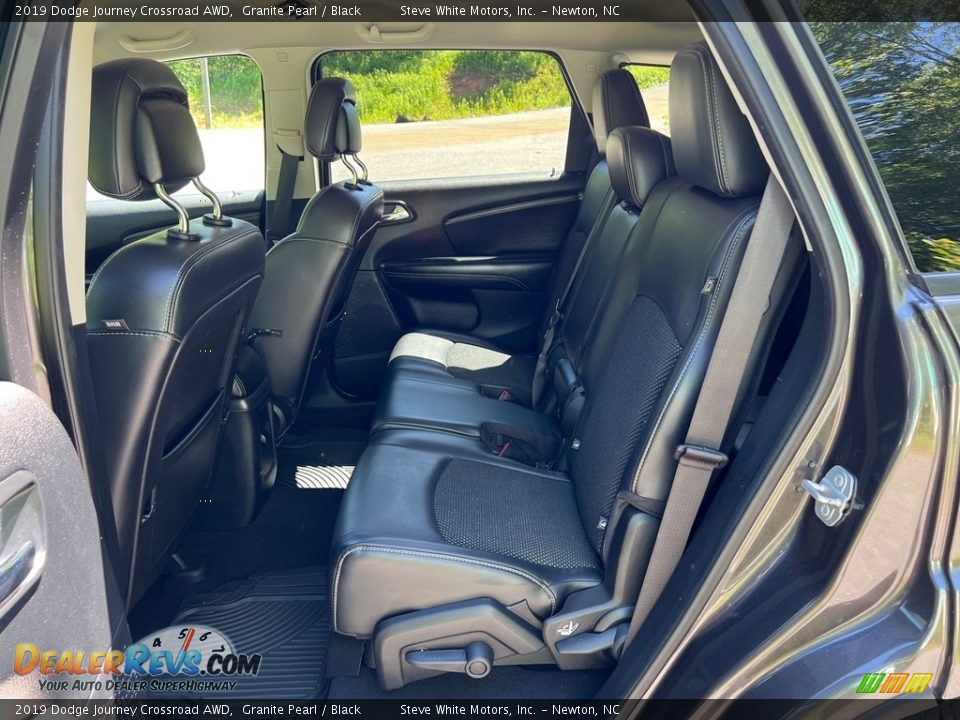 Rear Seat of 2019 Dodge Journey Crossroad AWD Photo #12
