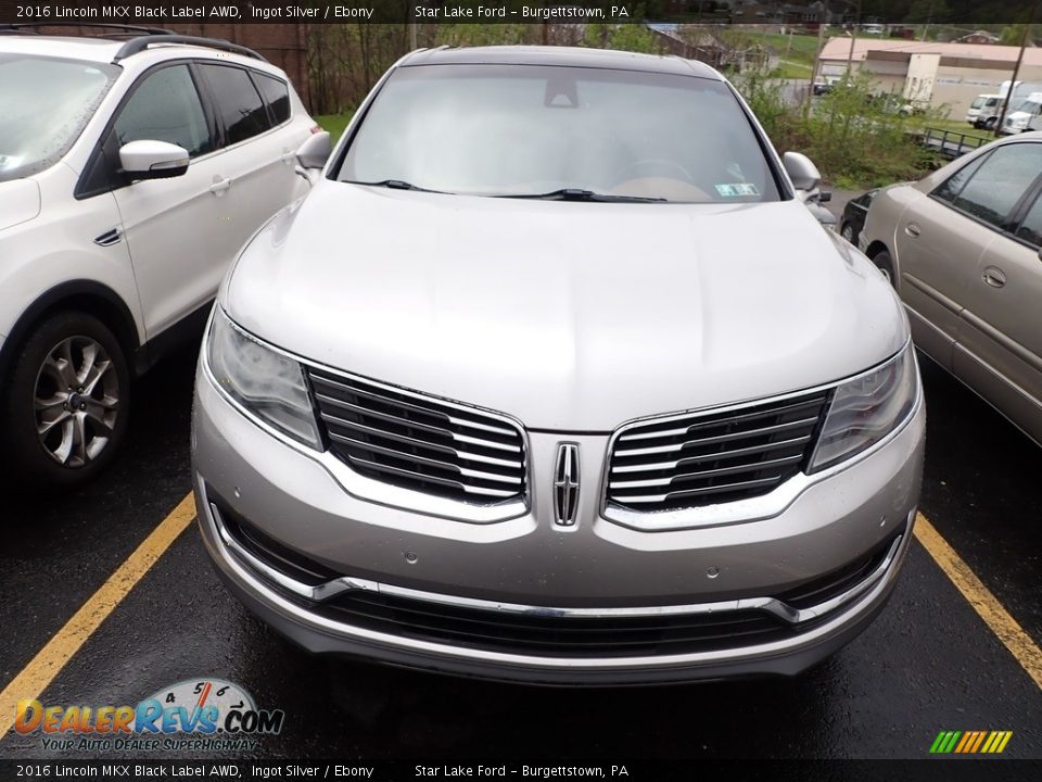 2016 Lincoln MKX Black Label AWD Ingot Silver / Ebony Photo #2