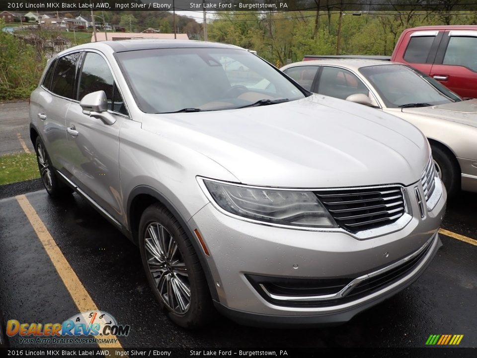 Front 3/4 View of 2016 Lincoln MKX Black Label AWD Photo #3