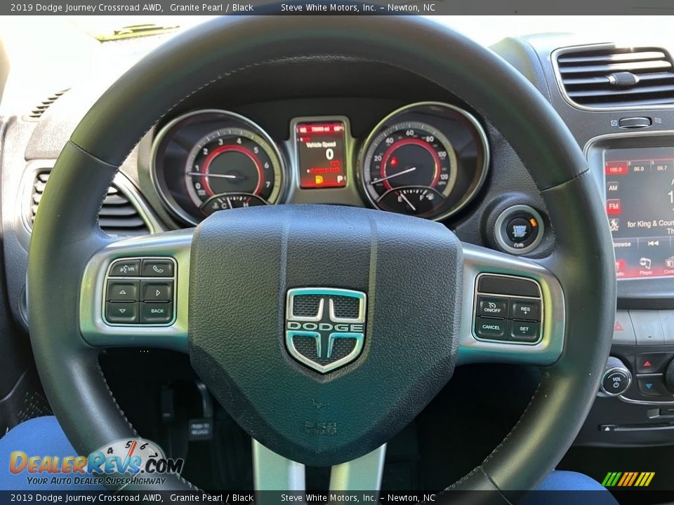 2019 Dodge Journey Crossroad AWD Steering Wheel Photo #19