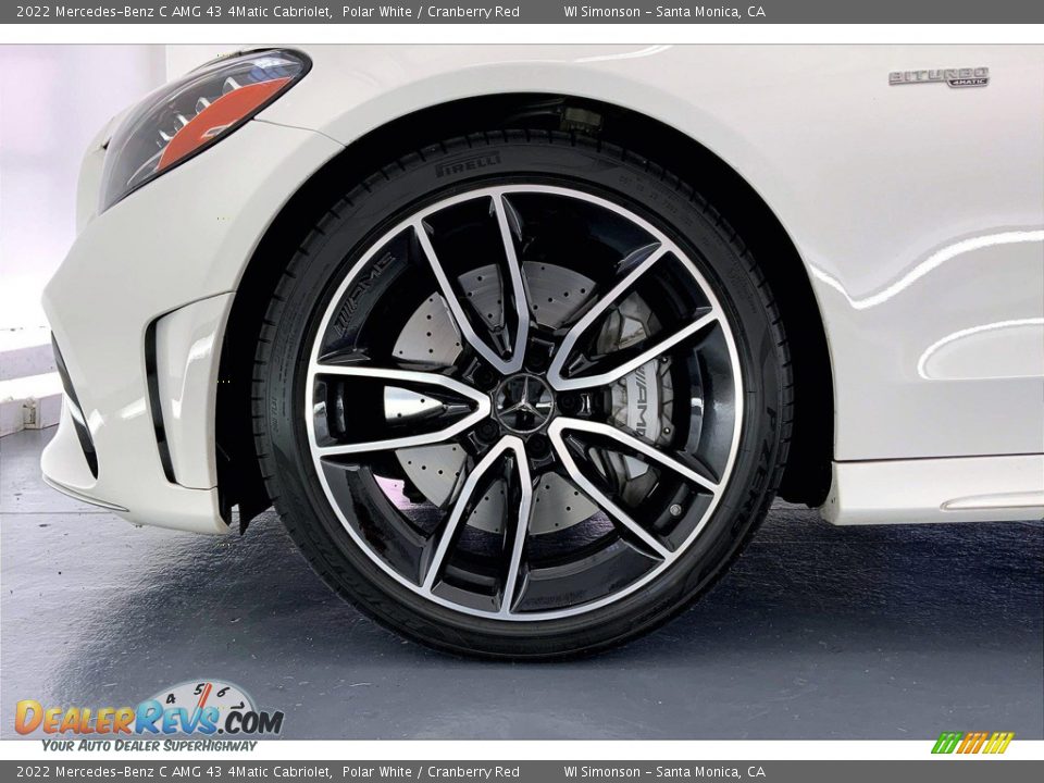 2022 Mercedes-Benz C AMG 43 4Matic Cabriolet Wheel Photo #8