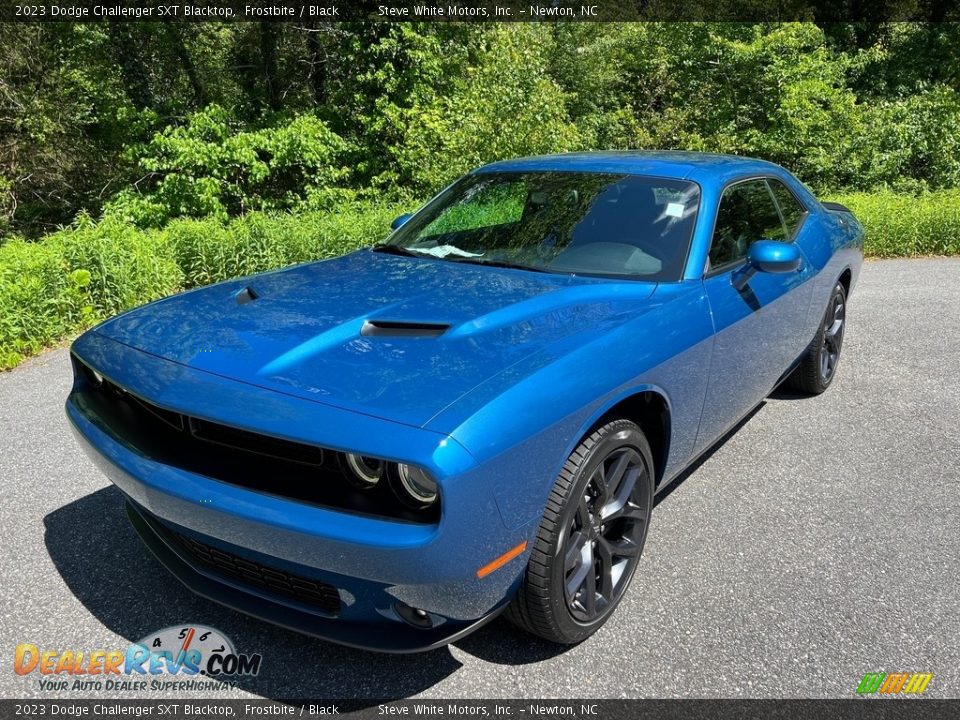 2023 Dodge Challenger SXT Blacktop Frostbite / Black Photo #2