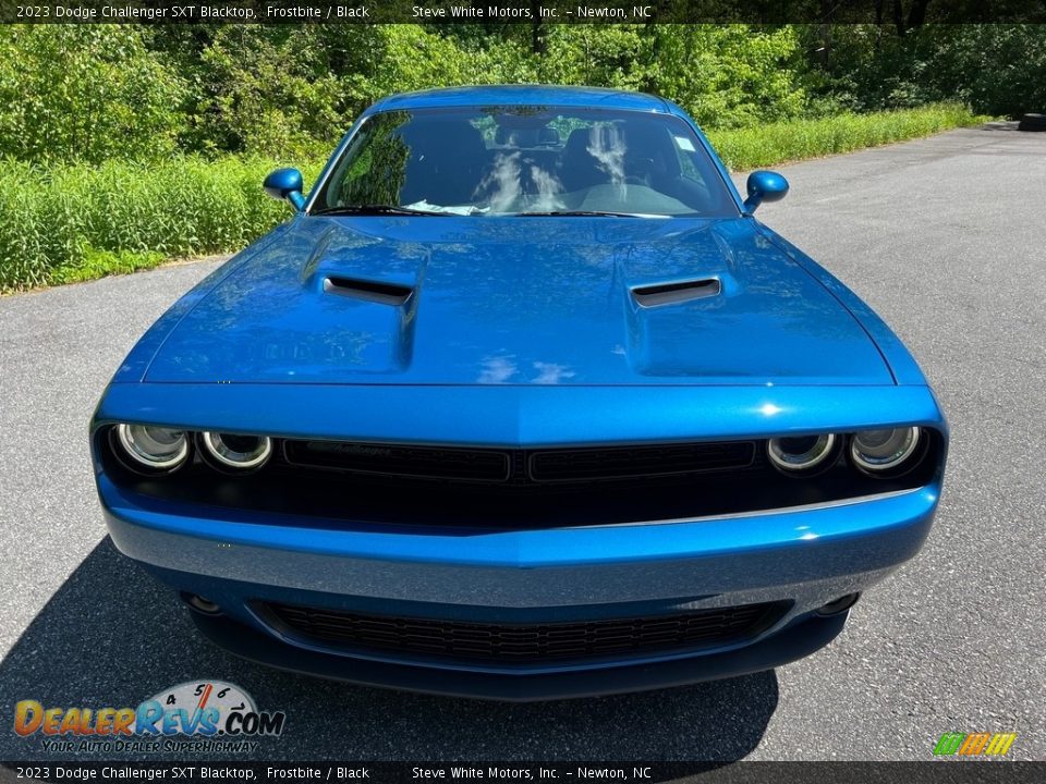 2023 Dodge Challenger SXT Blacktop Frostbite / Black Photo #3