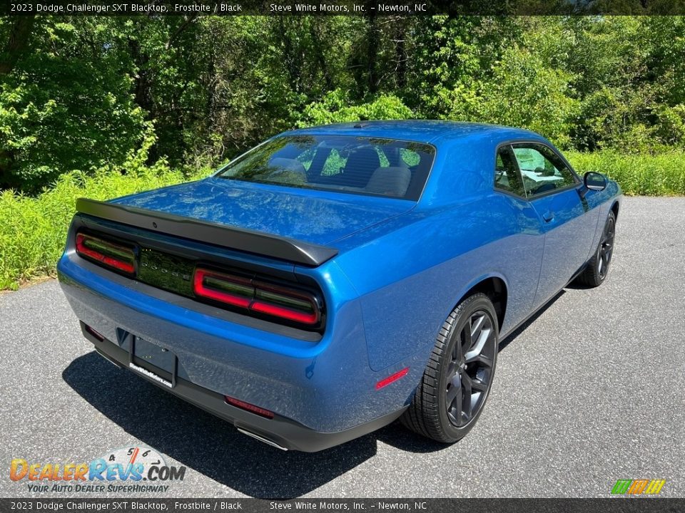 2023 Dodge Challenger SXT Blacktop Frostbite / Black Photo #6