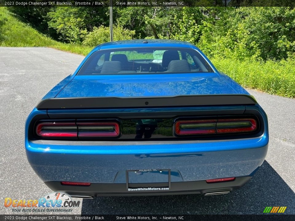 2023 Dodge Challenger SXT Blacktop Frostbite / Black Photo #7