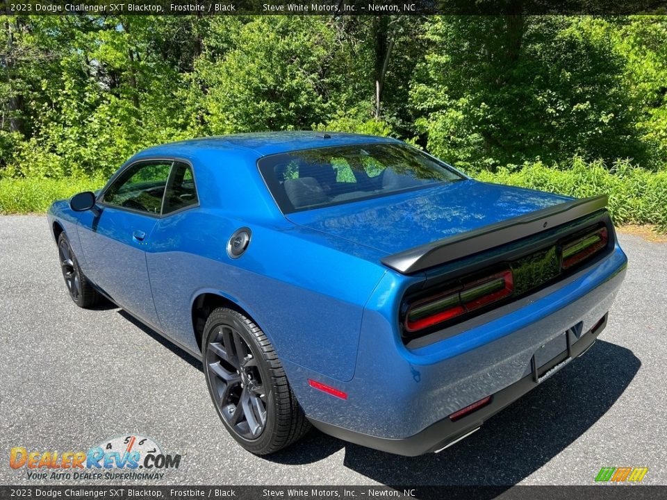 2023 Dodge Challenger SXT Blacktop Frostbite / Black Photo #8