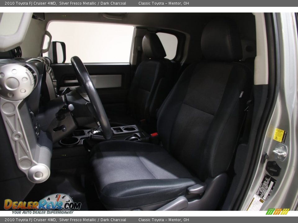 2010 Toyota FJ Cruiser 4WD Silver Fresco Metallic / Dark Charcoal Photo #5