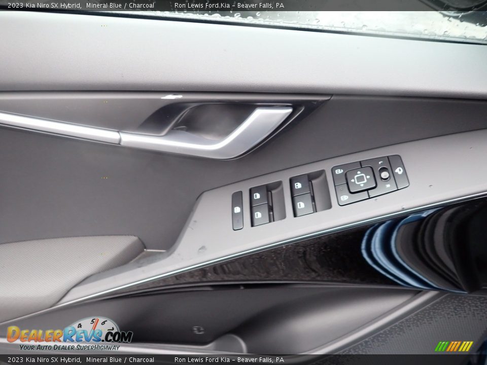 2023 Kia Niro SX Hybrid Mineral Blue / Charcoal Photo #15
