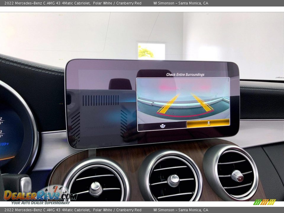 Controls of 2022 Mercedes-Benz C AMG 43 4Matic Cabriolet Photo #24