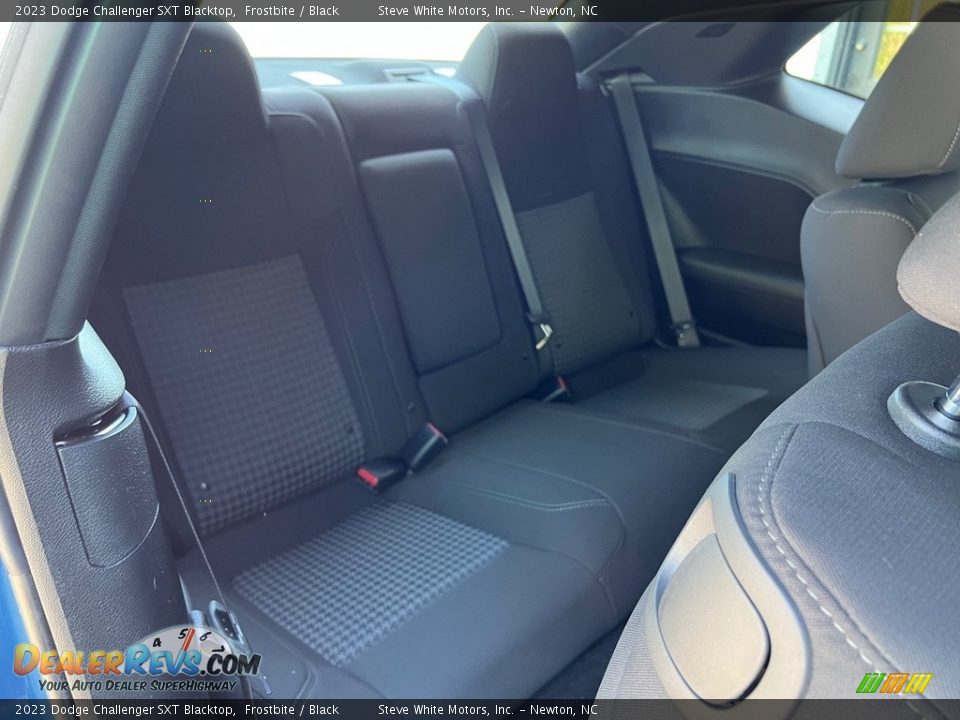 Rear Seat of 2023 Dodge Challenger SXT Blacktop Photo #15