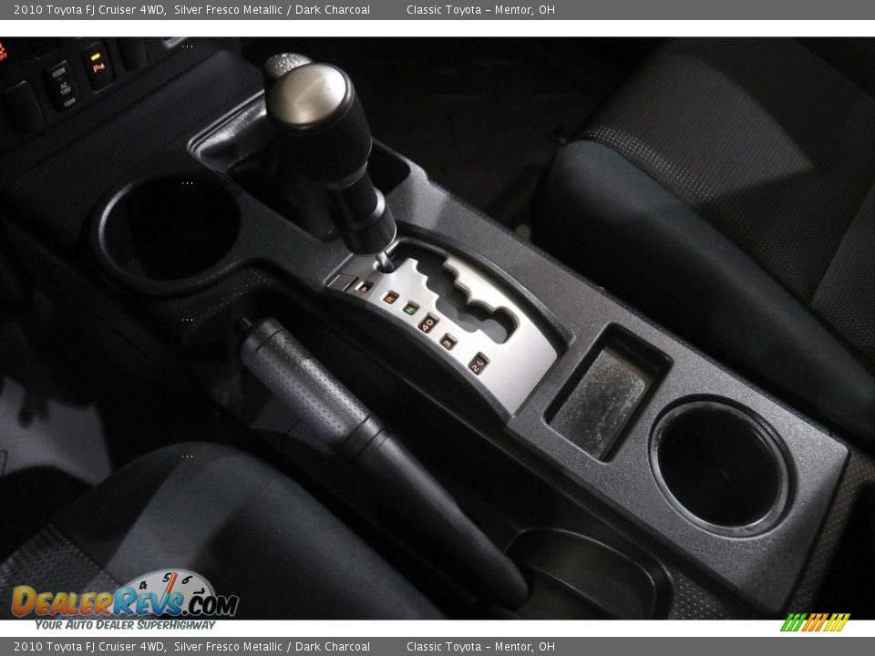2010 Toyota FJ Cruiser 4WD Silver Fresco Metallic / Dark Charcoal Photo #13