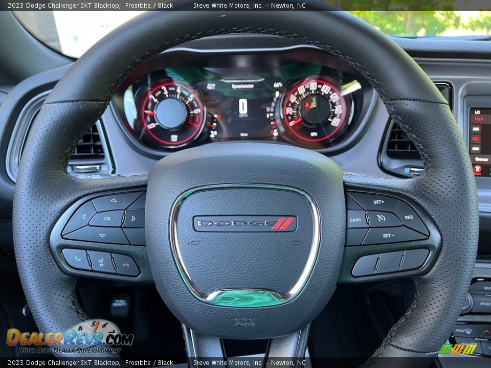 2023 Dodge Challenger SXT Blacktop Steering Wheel Photo #18