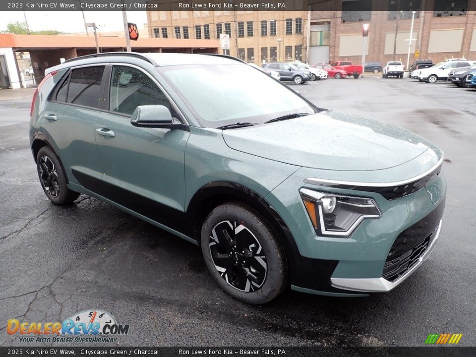 Front 3/4 View of 2023 Kia Niro EV Wave Photo #2