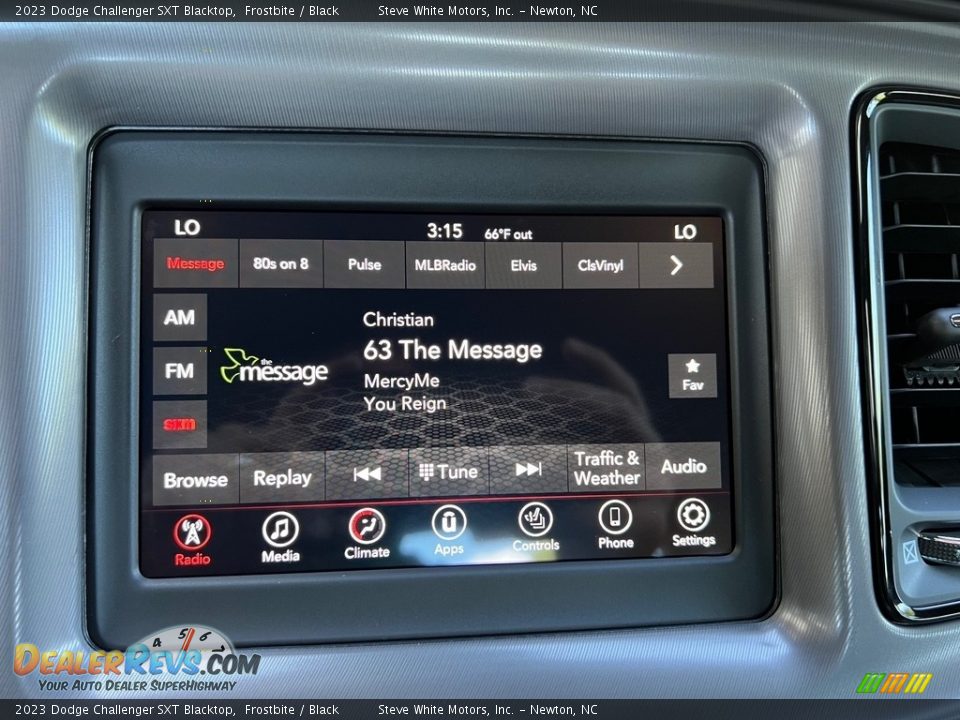 Controls of 2023 Dodge Challenger SXT Blacktop Photo #20