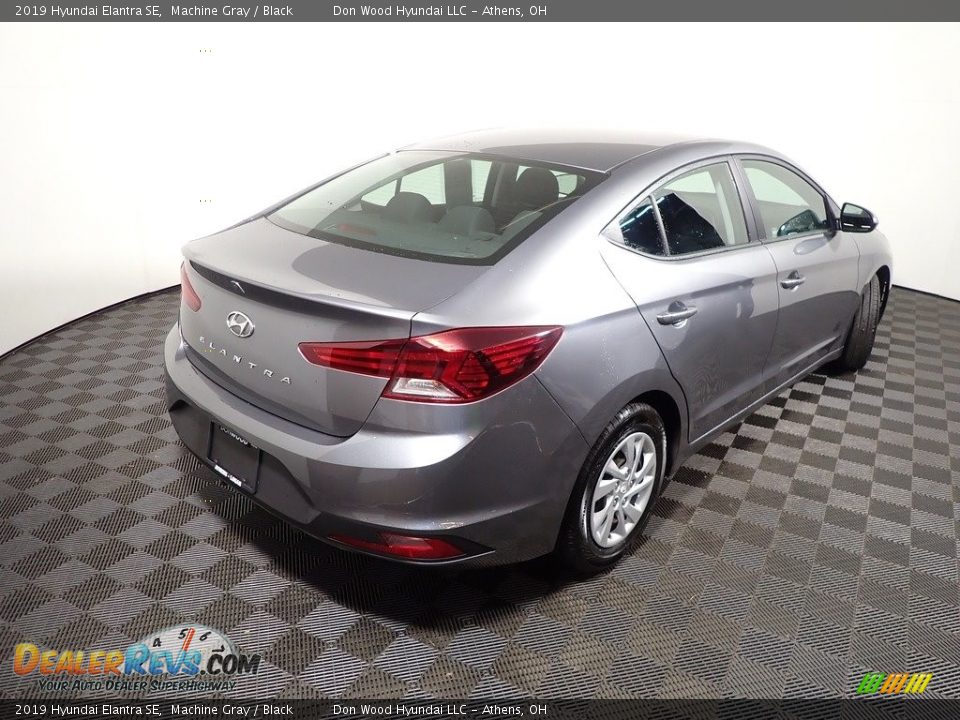 2019 Hyundai Elantra SE Machine Gray / Black Photo #17