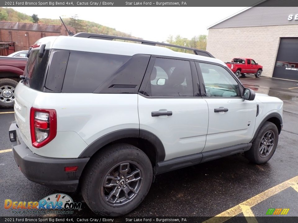 2021 Ford Bronco Sport Big Bend 4x4 Cactus Gray / Ebony Photo #4