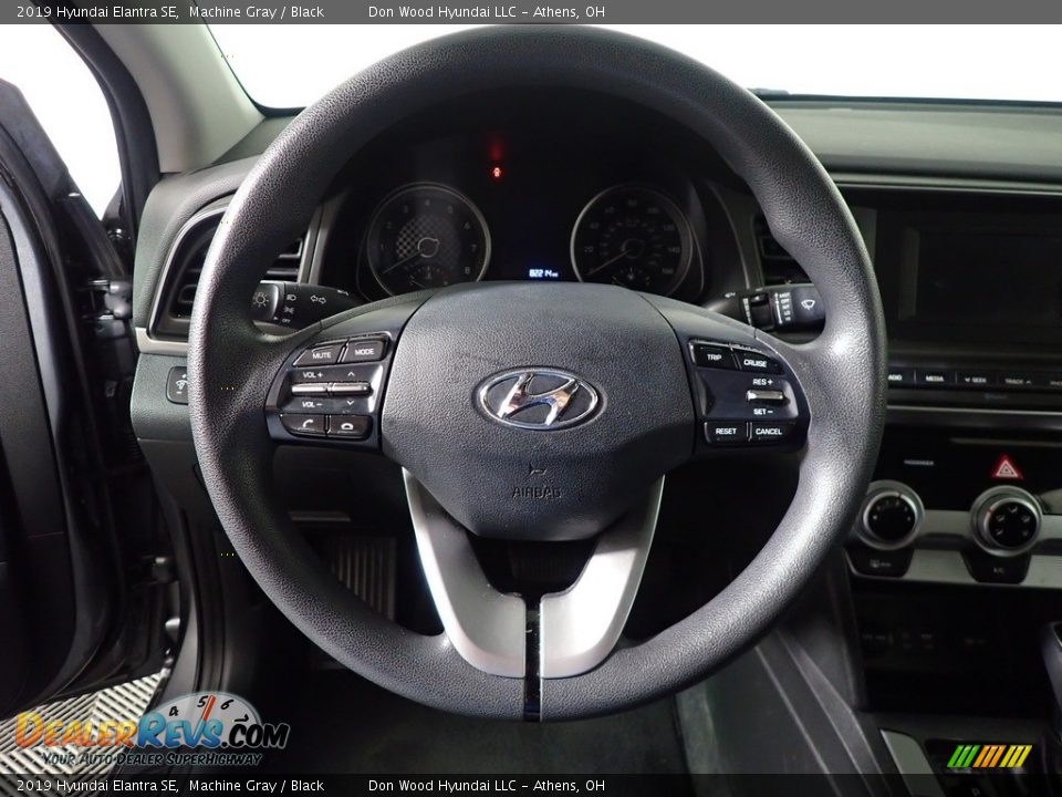 2019 Hyundai Elantra SE Machine Gray / Black Photo #25