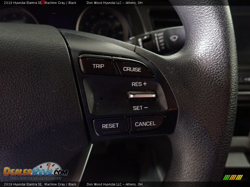 2019 Hyundai Elantra SE Machine Gray / Black Photo #28