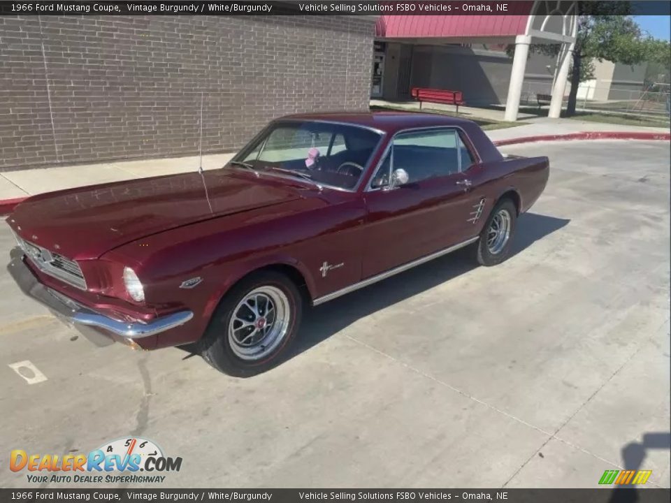 Front 3/4 View of 1966 Ford Mustang Coupe Photo #1