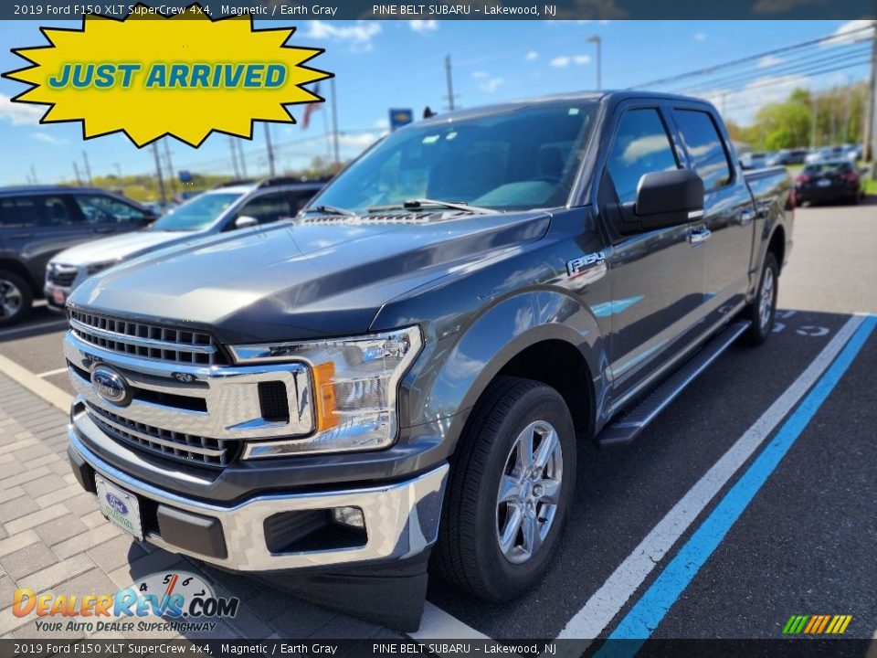 2019 Ford F150 XLT SuperCrew 4x4 Magnetic / Earth Gray Photo #1