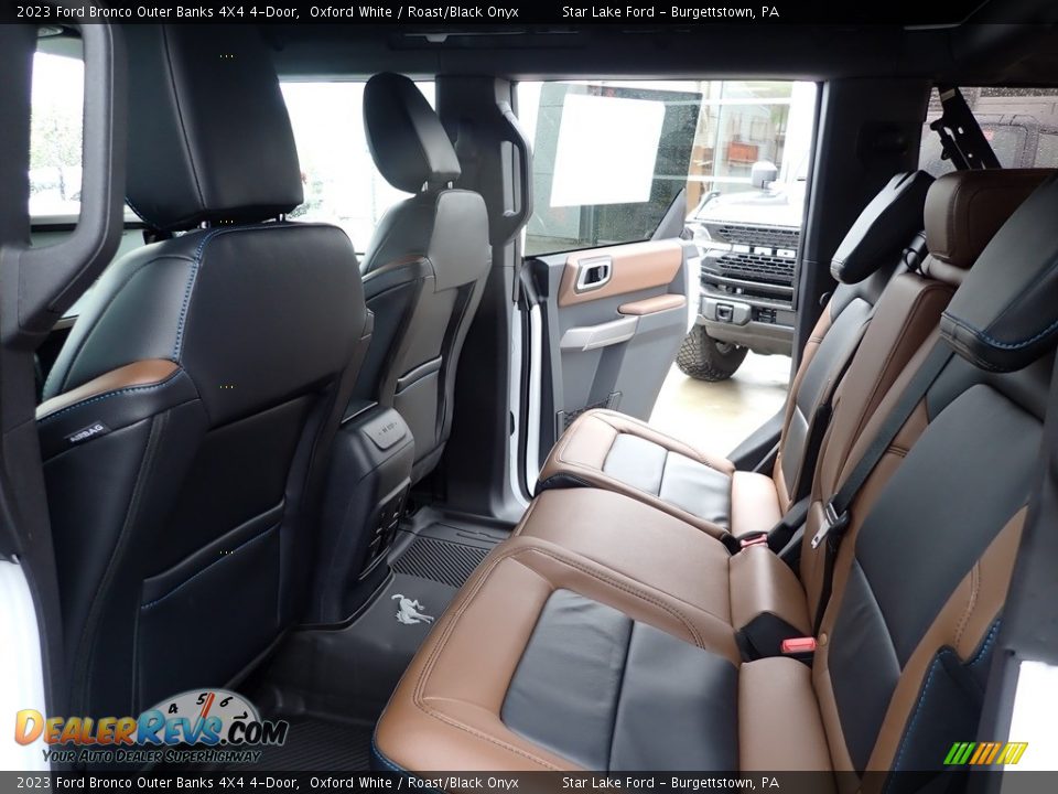 Rear Seat of 2023 Ford Bronco Outer Banks 4X4 4-Door Photo #10