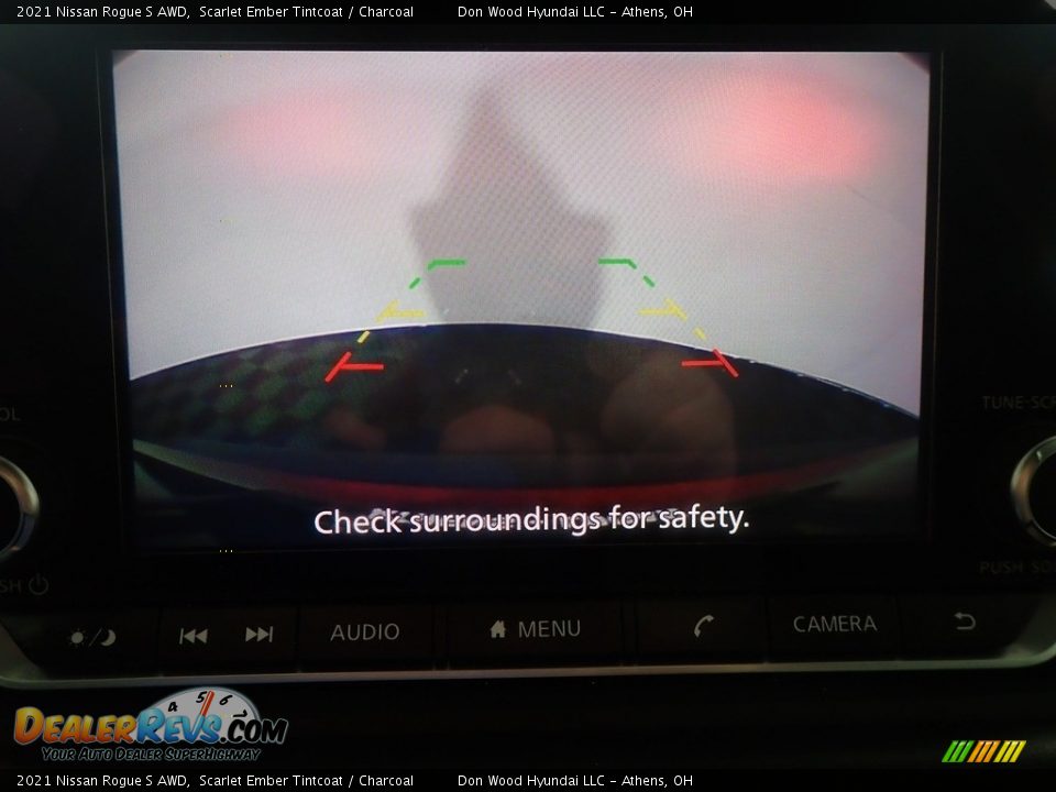 2021 Nissan Rogue S AWD Scarlet Ember Tintcoat / Charcoal Photo #2