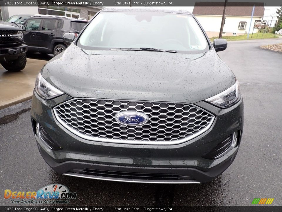 2023 Ford Edge SEL AWD Forged Green Metallic / Ebony Photo #8