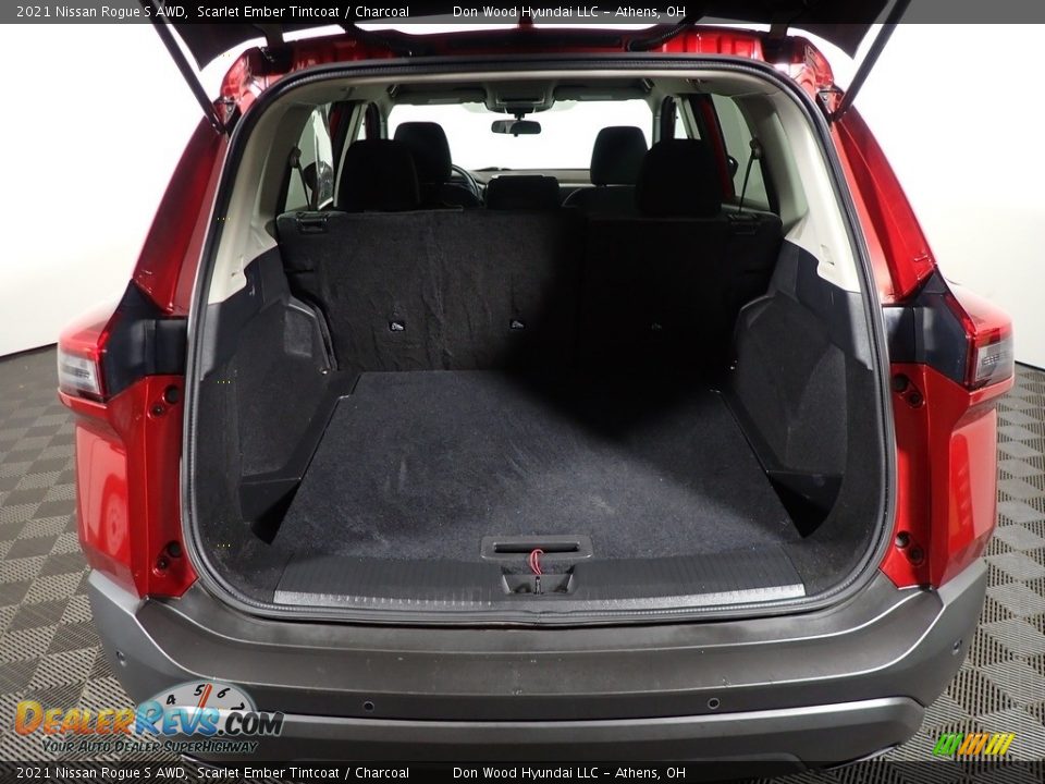 2021 Nissan Rogue S AWD Scarlet Ember Tintcoat / Charcoal Photo #15