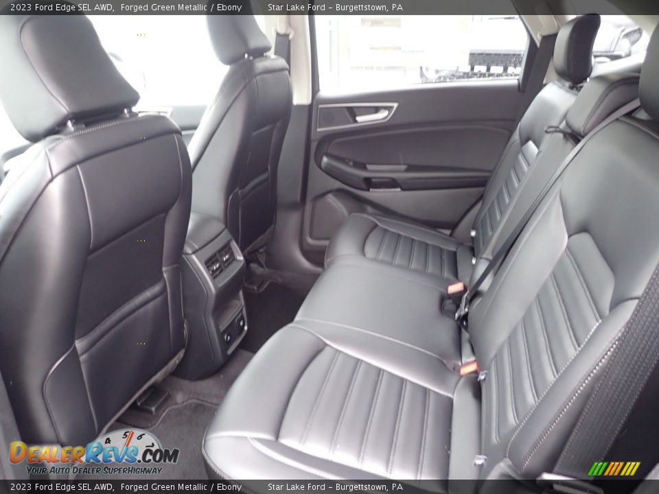 Rear Seat of 2023 Ford Edge SEL AWD Photo #11