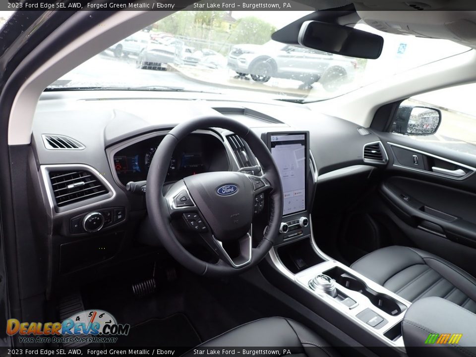 Front Seat of 2023 Ford Edge SEL AWD Photo #12