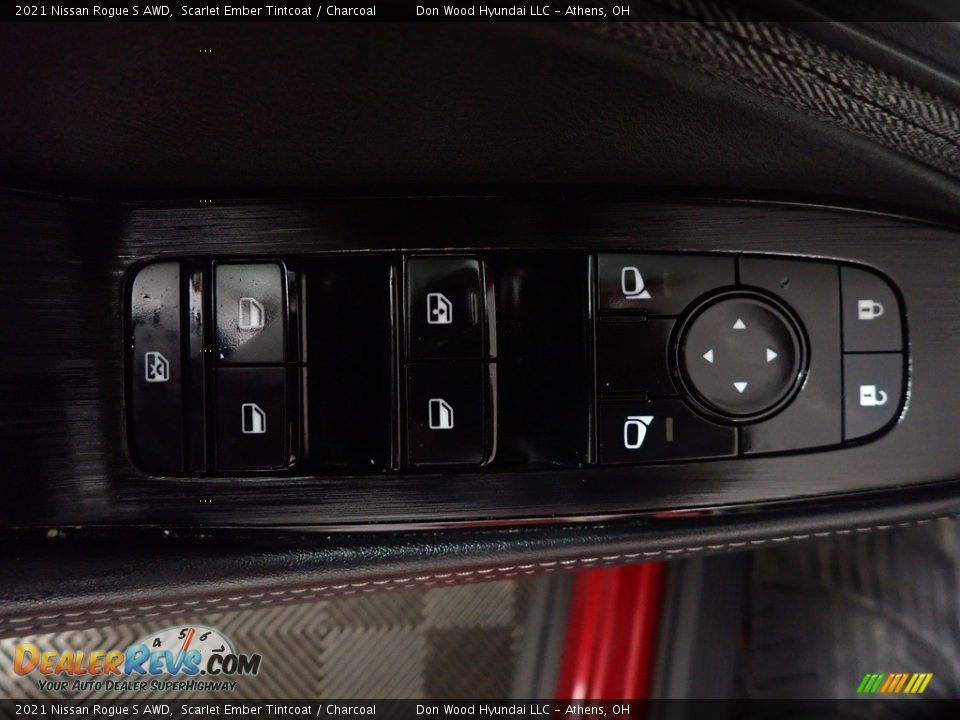 2021 Nissan Rogue S AWD Scarlet Ember Tintcoat / Charcoal Photo #19