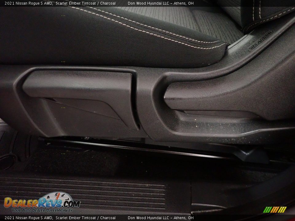 2021 Nissan Rogue S AWD Scarlet Ember Tintcoat / Charcoal Photo #21