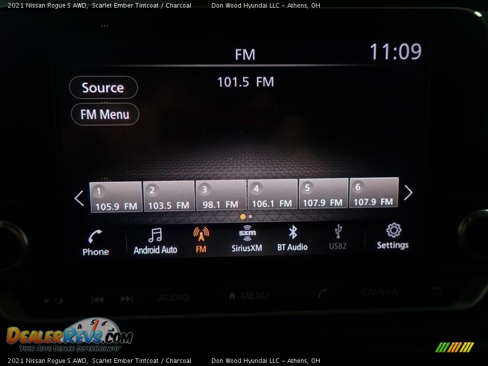2021 Nissan Rogue S AWD Scarlet Ember Tintcoat / Charcoal Photo #24