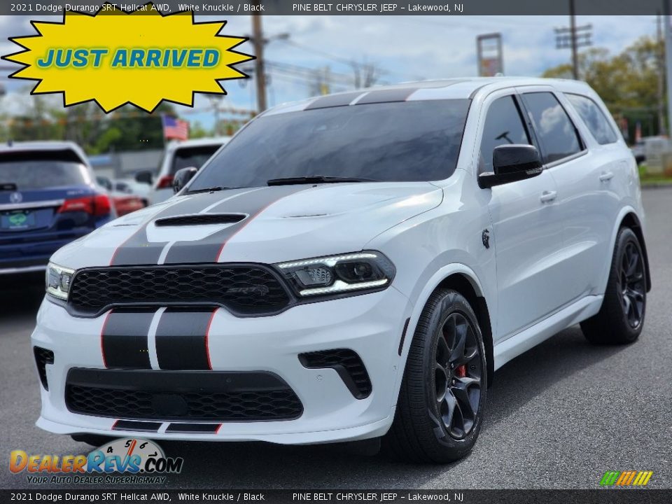 2021 Dodge Durango SRT Hellcat AWD White Knuckle / Black Photo #1