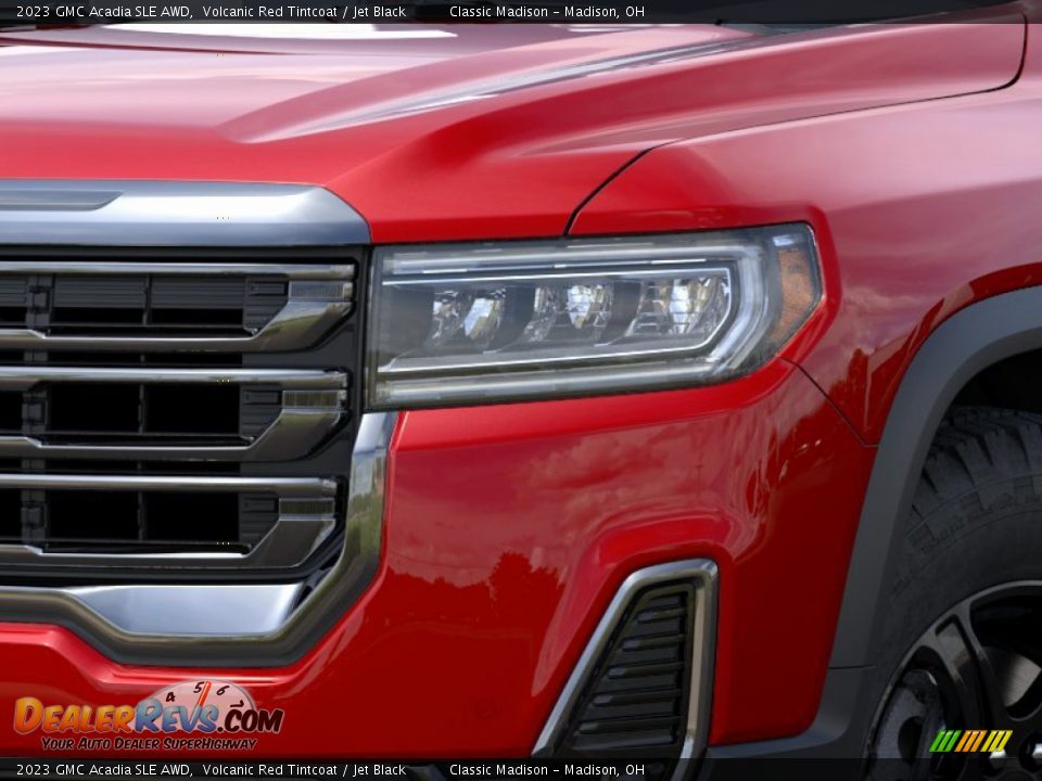 2023 GMC Acadia SLE AWD Volcanic Red Tintcoat / Jet Black Photo #10