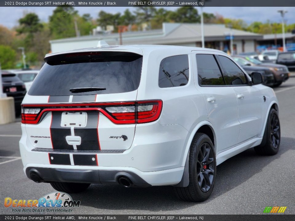 2021 Dodge Durango SRT Hellcat AWD White Knuckle / Black Photo #6