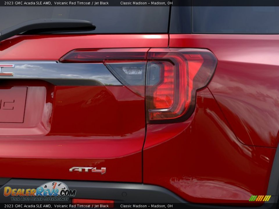 2023 GMC Acadia SLE AWD Volcanic Red Tintcoat / Jet Black Photo #11