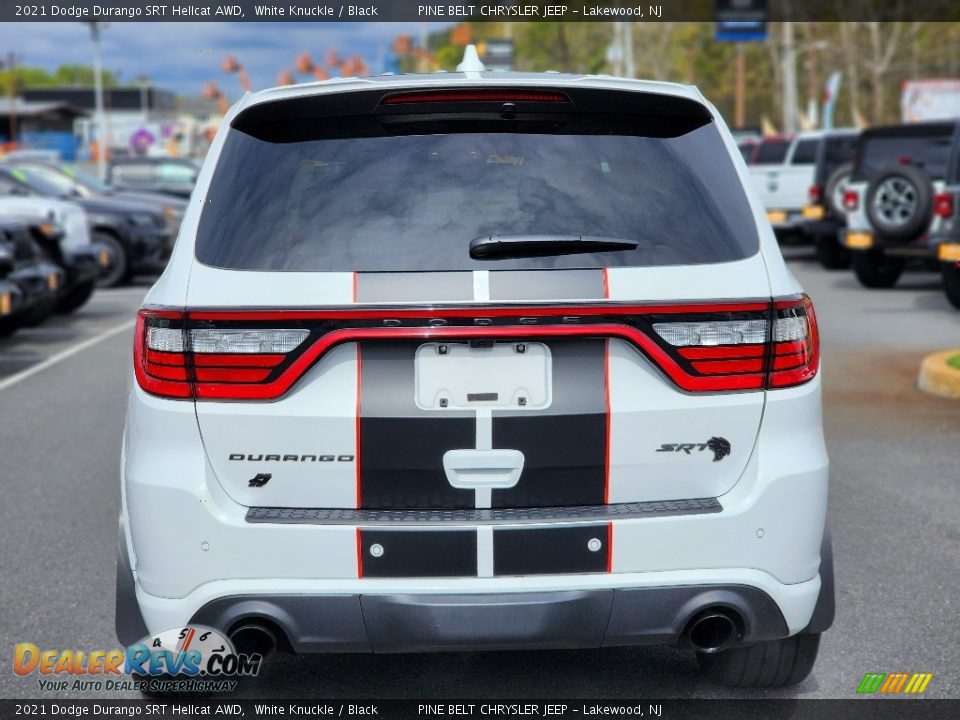 2021 Dodge Durango SRT Hellcat AWD White Knuckle / Black Photo #7
