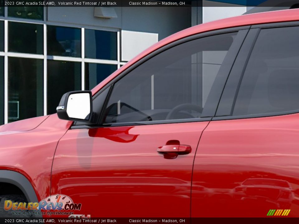 2023 GMC Acadia SLE AWD Volcanic Red Tintcoat / Jet Black Photo #12