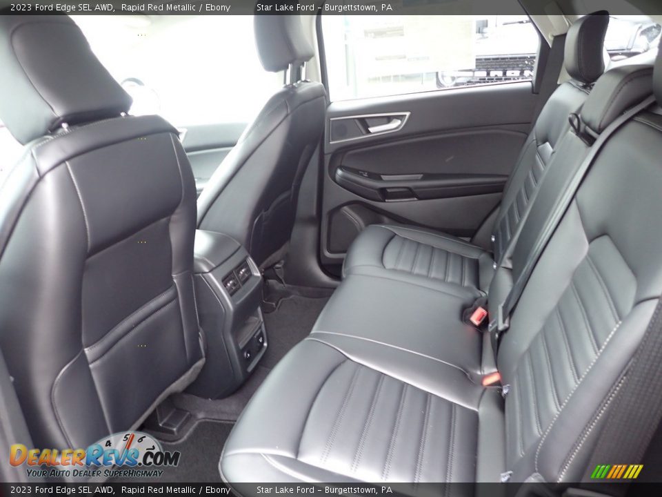 Rear Seat of 2023 Ford Edge SEL AWD Photo #11