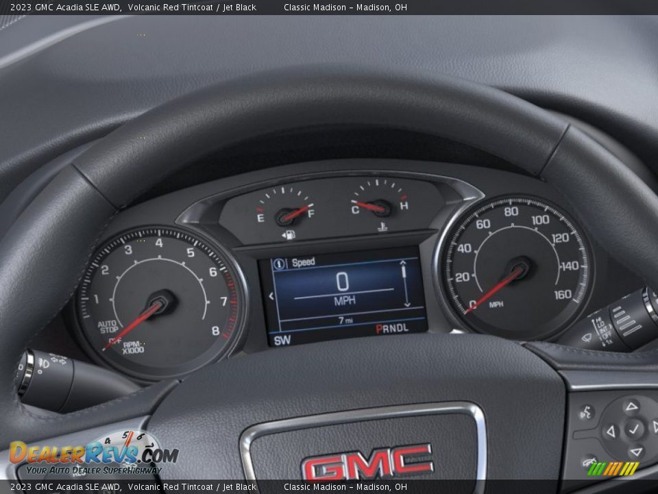 2023 GMC Acadia SLE AWD Volcanic Red Tintcoat / Jet Black Photo #18