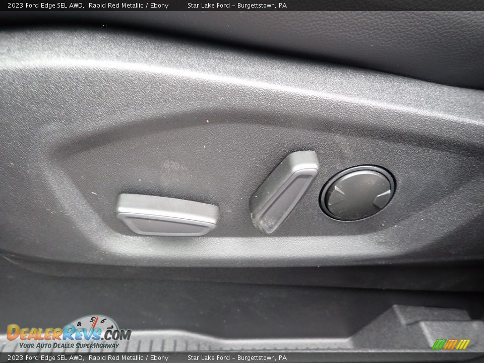 2023 Ford Edge SEL AWD Rapid Red Metallic / Ebony Photo #14