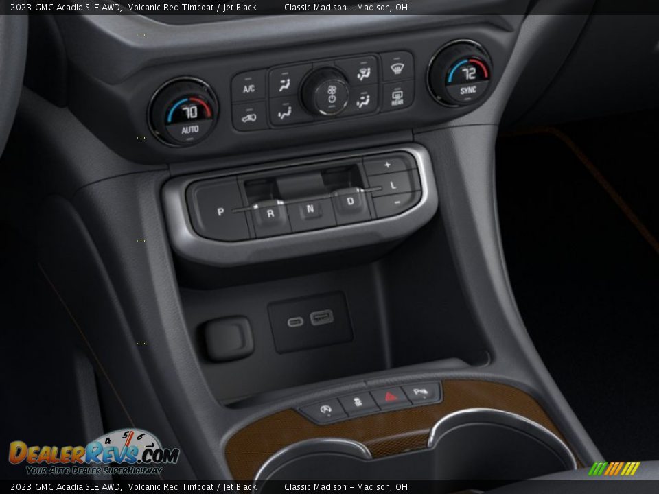 2023 GMC Acadia SLE AWD Volcanic Red Tintcoat / Jet Black Photo #23