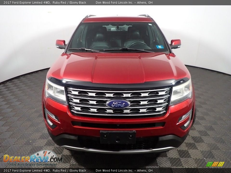 2017 Ford Explorer Limited 4WD Ruby Red / Ebony Black Photo #7