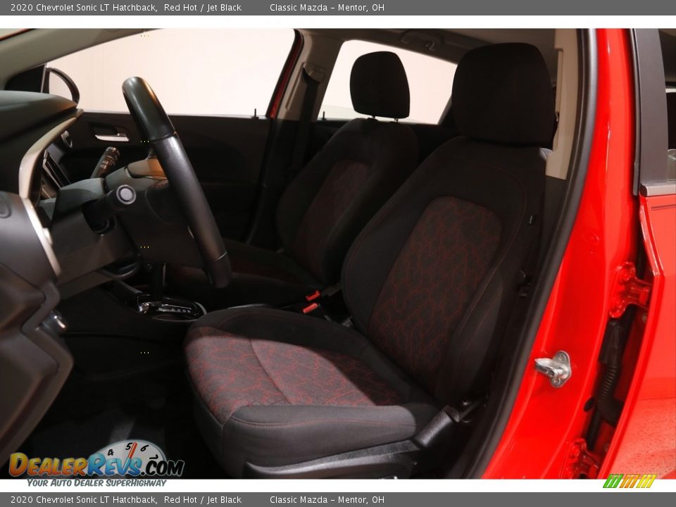 2020 Chevrolet Sonic LT Hatchback Red Hot / Jet Black Photo #5