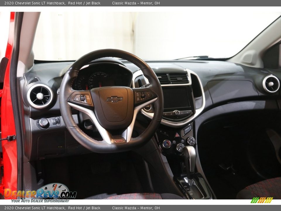 2020 Chevrolet Sonic LT Hatchback Red Hot / Jet Black Photo #6